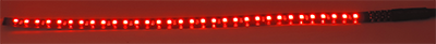 Barra LED decorativa roja