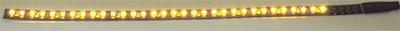 Barra LED decorativa amarilla