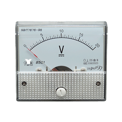 Medidor de Voltaje 0-20V