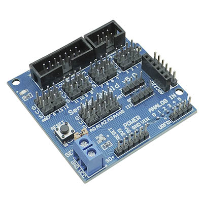 Expansion sensor shield for Arduino UNO - Click Image to Close