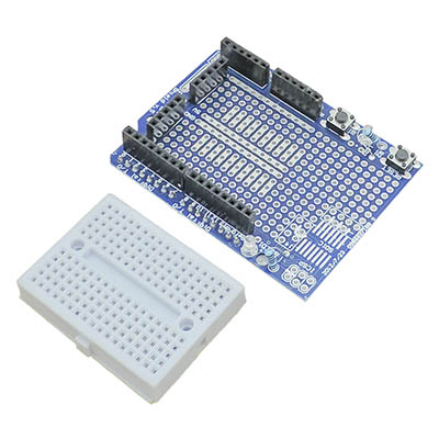 Tarjeta de expansión ProtoShield para Arduino UNO - Haga click en la imagen para cerrar