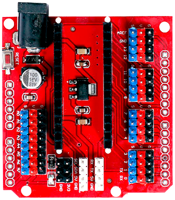 Expansion shield for Arduino Nano