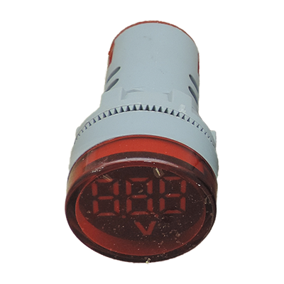 Medidor de Voltaje DC de 5V-110V / Rojo