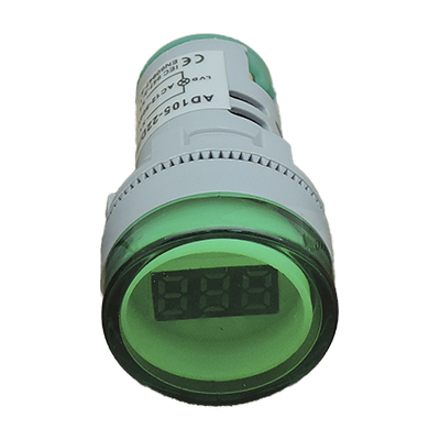 AC voltage meter green color