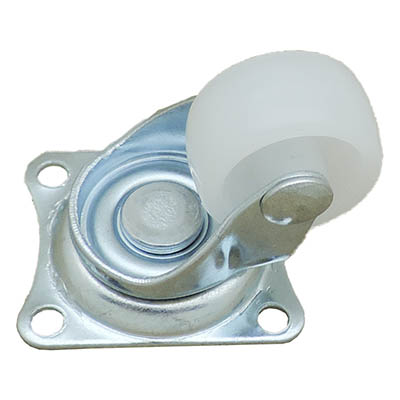 Rueda universal chasis metal 25 mm nylon - Haga click en la imagen para cerrar