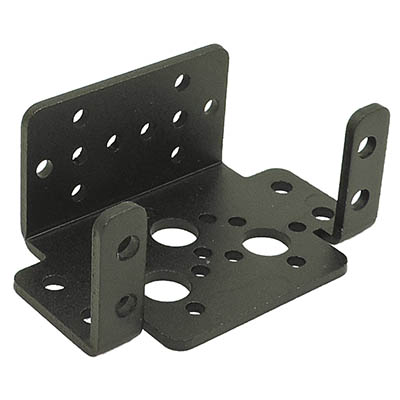 Soporte para servo motor MG995 - Haga click en la imagen para cerrar