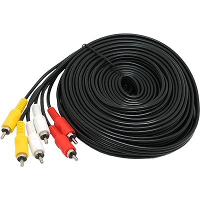 RCA 3 male to RCA 3 male cable 10 meters