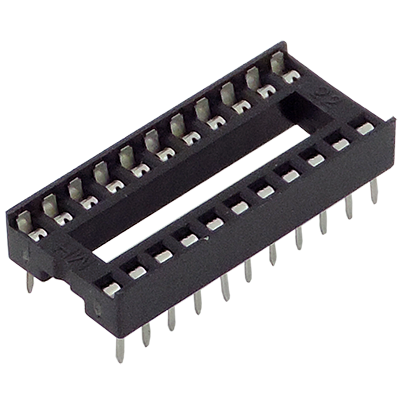 Base para circuito integrado de 22 pines
