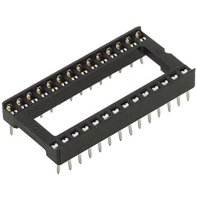 Base para circuito integrado de 28 pines