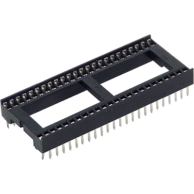 48 pin base for integrated circuit