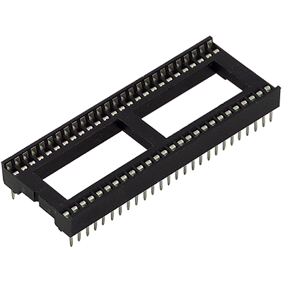 52 pin base for integrated circuit