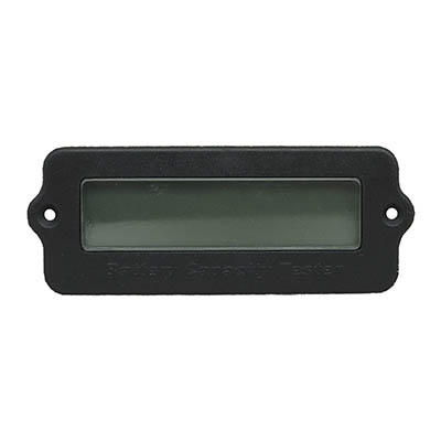 LCD indicator for lead-acid batteries