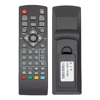 Remote control for TV tuner