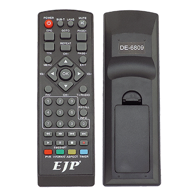 Remote control for TV tuner