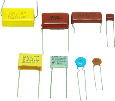 Various capacitors