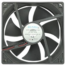 12 VDC 90mm fan