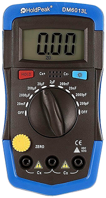Handheld digital capacitance meter