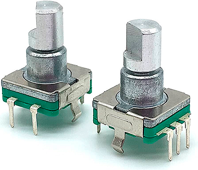 5-pin rotary encoder, for surface mounting
