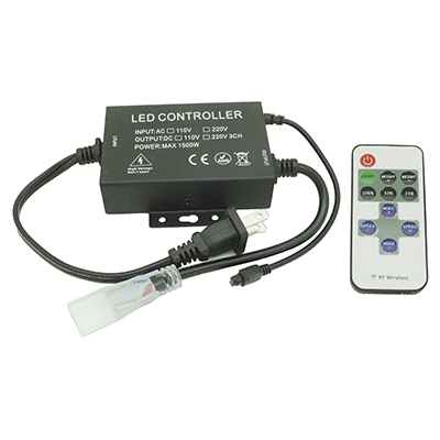 Control para Cintas LED Un Color 110VAC/1200W/ 50Mts / GT-YK050