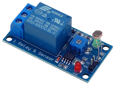 Photoresistor relay module