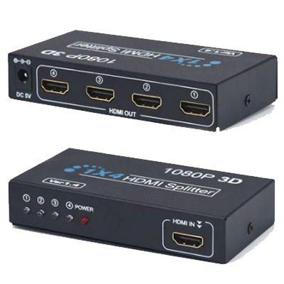 HDMI splitter 1 input 4 outputs