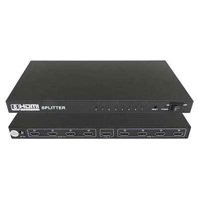 HDMI splitter 1 input 8 outputs - Click Image to Close