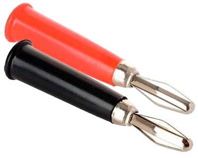 Banana type connector plug