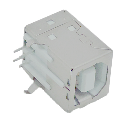 USB-B connector for surface mounting