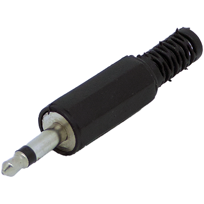 3.5 mm mono male connector