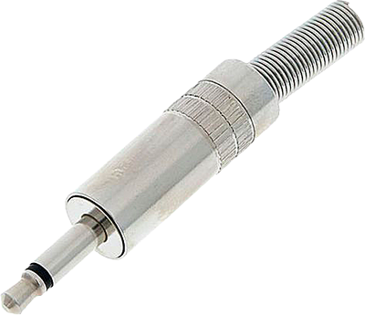 Mono 3.5 mm male connector