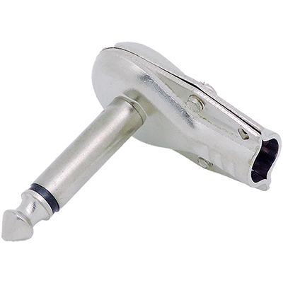 Mono male TRS connector "L" shaped
