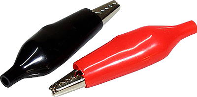 Insulated alligator connector clips