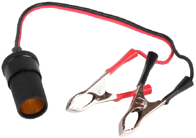Female socket for car cigarette lighter connector