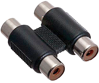 Double RCA female to female coupling