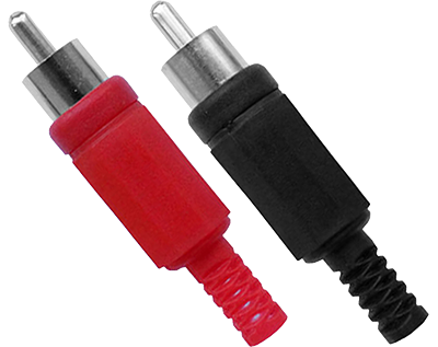 Male RCA connector