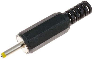 DC male connector Ø2.5*0.7 mm
