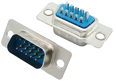 Conector VGA macho para soldar