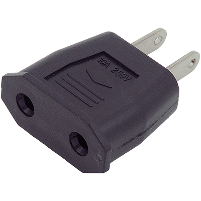Plug adapter from 220 to 110 V