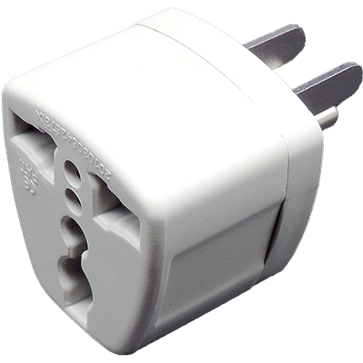 3-pin universal to USA plug adapter
