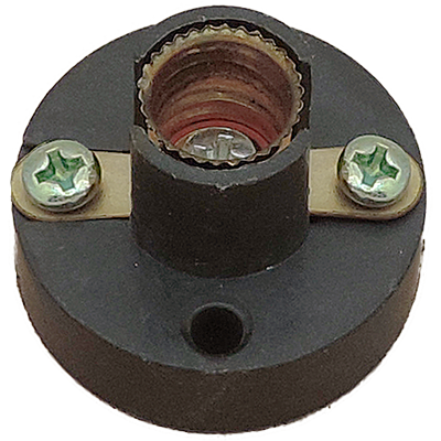 Base for incandescent bulb E14