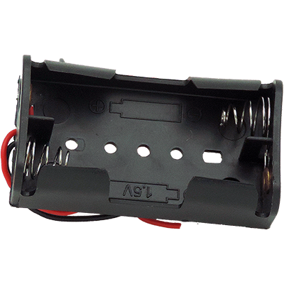 AA x 2 battery case