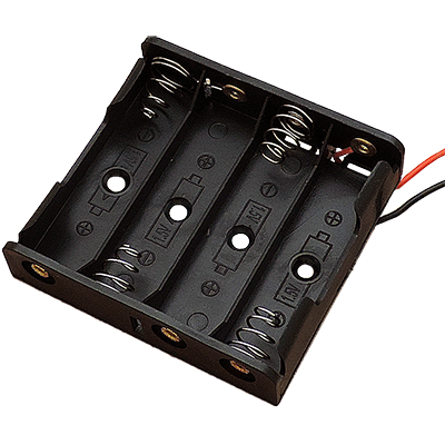 AA x 4 battery case