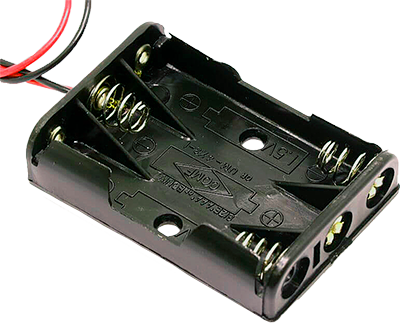 Battery carrier AAA x 3