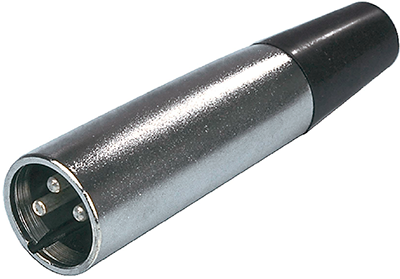 Male XLR connector