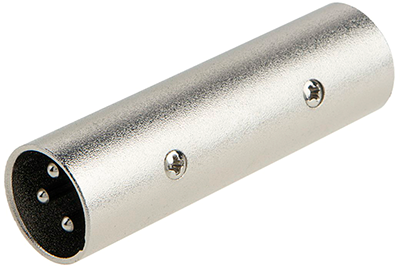 XLR male to male coupler.