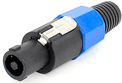 Conector para bocina Speakon (Neutrik) de 4 polos