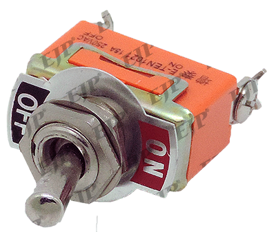 Two position toggle switch