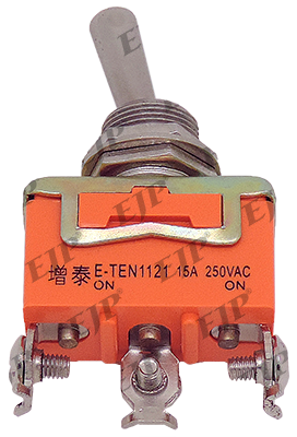 Three position toggle switch