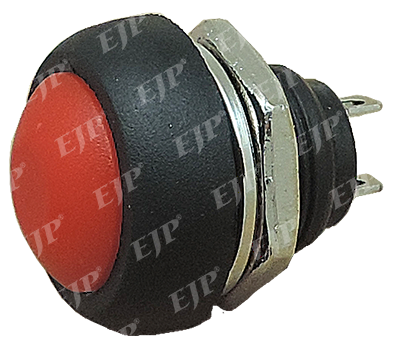One position round push button switch