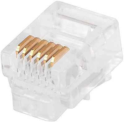 Conector RJ11 de 6 pines